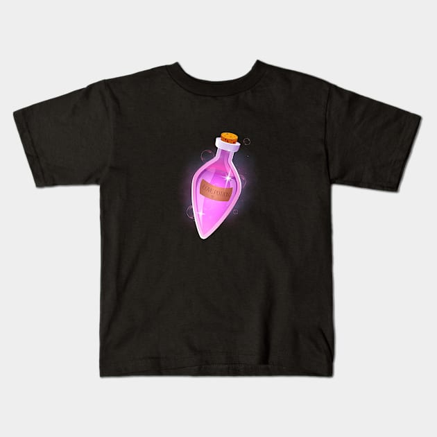 Love potion Kids T-Shirt by Kasza89